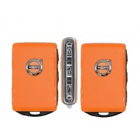 (SET OF 2) 2016-2019 XC90 / XC60 / S90 / V90 VOLVO 4B SMART KEY (ORANGE)