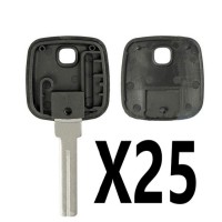 (25 PACK) KEY SHELL NE66 FOR VOLVO