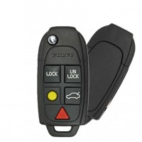 2004-2015 VOLVO 5 BUTTON REMOTE FLIP KEY - PN 8688799