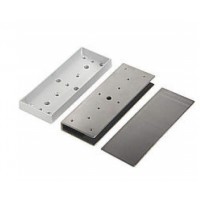 SECO-LARM - GLASS DOOR "U" BRACKETS FOR 1200LB SERIES ELECTROMAGNETIC LOCKS - INDOOR 