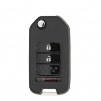XHORSE  HONDA STYLE - 3B UNIVERSAL REMOTE FLIP KEY FOR VVDI KEY TOOL (WIRED)