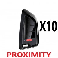 (10 PACK) XHORSE KNIFE STYLE - 4B UNIVERSAL SMART KEY W/ PROX FOR VVDI KEY TOOL
