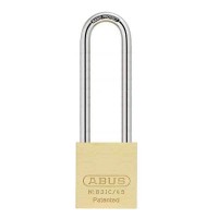 ABUS - 83IC/45HB150 - PREMIUM LOADED BRASS PADLOCK - S2 - SFIC INTERCHANGEABLE CORE - 1-27/32" WIDTH - 6" SHACKLE