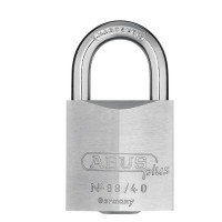 ABUS - 88/40 B - CHROME PLATED BRASS PADLOCK - 1-37/64" WIDTH