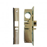 ADIR - COMMERCIAL STOREFRONT DEAD-LATCH NARROW STILE MORTISE LOCK - 1-1/2'' - RIGHT HANDED (ALUMINUM FINISH) (MADE IN TAIWAN)