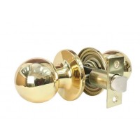 ADIR - PASSAGE DOOR KNOB (BRASS FINISH US3)