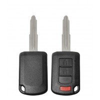 E-SHELL EXTRA STRENGTH 3 BUTTON REMOTE HEAD KEY SHELL FOR MITSUBISHI