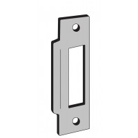 ENTRY ARMOR - 4 7/8" X 1 1/4" MORTISE STRIKE PLATE (CHROME)