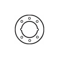 DON-JO AR-335 ADAPTOR RING HOLE FILLER PLATE US32D (STAINLESS STEEL)