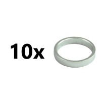 (10 PACK) GMS 1/4 COLLAR 11 BLOCKING RING FOR FOR MORTISE CYLINDERS US26D