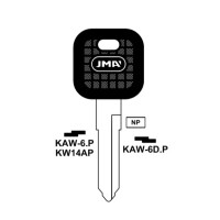 (5 PACK) JMA KAWASAKI KW14 MOTORCYCLE KEY KAW-6.P