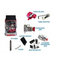 LASER KEY PRODUCTS 3D ELITE SS - 12,000 RPM MOTOR - KEY CUTTING MACHINE - LOADED PACKAGE