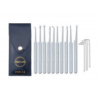 PRO-LOK - 14 PIECE PICK SET WITH CASE
