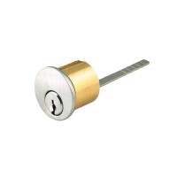 GMS 1-1/8 RIM CYLINDER SC SCHLAGE C 5-PIN STANDARD TP US26D KEYED-ALIKE A2