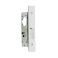 ADAMS RITE 4070-20-628 SHORT THROW DEADBOLT (PROJECTION STYLE) - FLAT - BACKSET 31/32" - NON-HANDED - CLEAR ANODIZED 628