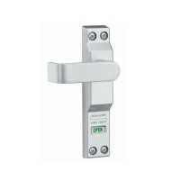ADAMS RITE 4550L-01-130 LEVER FOR MS1850A, MS1850S DEADLOCKS - THICK DOOR (1-3/4 TO 2 INCH) - LEFT HAND/LEFT HAND REVERSE - CLEAR ALUMINUM
