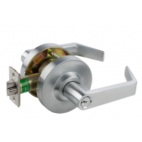 ARROW QL82 STOREROOM CYLINDRICAL LEVER LOCK (CHROME)
