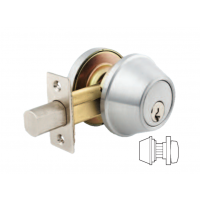 ARROW DBX61 SINGLE CYLINDER DEADBOLT (STAINLESS STEEL)