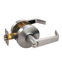 ARROW RL12 STOREROOM CYLINDRICAL LEVER LOCK (BRASS)