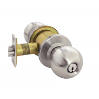 ARROW RK11 ENTRANCE CYLINDRICAL KNOB LOCK (STAINLESS STEEL)