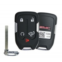 2019-2020 GMC SIERRA 5 BUTTON SMART KEY REMOTE START & TAILGATE PN 13591396