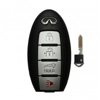 2013-2018 INFINITI JX QX60 SMART PROX KEY 4 BUTTON IC 014 PN 285E3-9NB4A / INF285E3-3JA2A