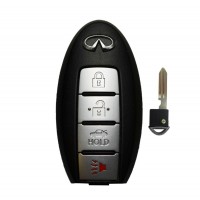 2007-2015 INFINITI G25 G35 G37 Q60 SMART PROX KEY 4B TRUNK PN 285E3-JK65A