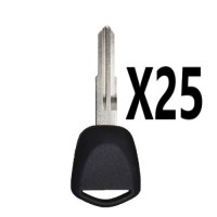 (25 PACK) HD106 PT TRANSPONDER KEY ACURA HONDA 