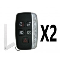 (2 PACK) 2011-2019 JAGUAR SMART KEY 5B PN HK83-15K601-AA