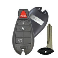 2008-2010 JEEP COMMANDER / GRAND CHEROKEE 4 BUTTON FOBIK - PN 68066848AF