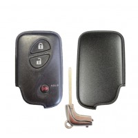 REPLACEMENT 3 BUTTON REMOTE SHELL FOR LEXUS SMART KEY HYQ14AAB, HYQ14ACX, HYQ14AAF