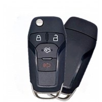 2013-2016 FORD FUSION HIGH SECURITY REMOTE FLIP KEY 4 BUTTON TRUNK PN 164-R7986