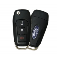 2015-2021 FORD F-SERIES / ESCAPE / EXPLORER / RANGER 3 BUTTON REMOTE FLIP KEY PN 164-R8130