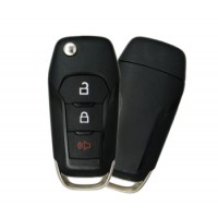 REPLACEMENT 2015-2021 FORD F-SERIES / ESCAPE / EXPLORER / RANGER 3 BUTTON REMOTE FLIP KEY PN 164-R8130