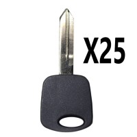 (25 PACK) H72 PT TRANSPONDER KEY FORD LINCOLN MERCURY MAZDA 