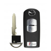 2010-2015 MAZDA CX-7 CX-9 SMART KEY W/ INSERT BLADE PN EHY5-67-5RYA