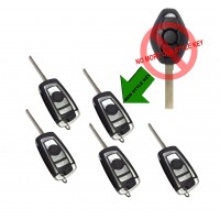 (5 PACK) BMW REMOTE FLIP KEY 2 TRACK CAS (CHIP 46) SPECIAL PRICE