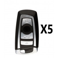 (5 PACK) BMW CAS 4 SMART KEY 4 BUTTON SPECIAL PRICE