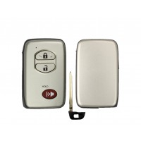 REPLACEMENT 3 BUTTON REMOTE SHELL FOR TOYOTA SMART KEY HYQ14AAB, HYQ14AEM, HYQ14ACX