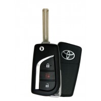 2020-2021 TOYOTA C-HR 3 BUTTON REMOTE FLIP KEY - PN 89070-10082