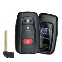 2021 RAV4 HYBRID 3 BUTTON SMART KEY (BLUE LOGO) - PN 8990H-42020