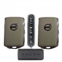 (SET OF 2) 2016-2019 XC90 / XC60 / S90 / V90 VOLVO 4B SMART KEY (LIGHT GREY)