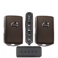 (SET OF 2) 2016-2019 XC90 / XC60 / S90 / V90 VOLVO 4B SMART KEY (BROWN)