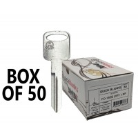 (BOX OF 50) FORD / LINCOLN / MERC H75 / 1196FD MECHANICAL KEY - JMA FO-15DE