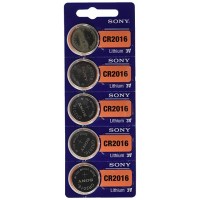 SONY CR2016 BATTERY 5-PACK