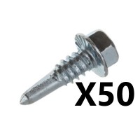 (50 PIECES) 7/16" HEAD 