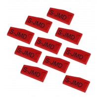 (10 PIECE PACK) JMD RED SUPER CHIP FOR HANDY BABY CLONER / REPLACEMENT FOR 46 / 4C / 4D / G / KING / 48 CHIPS 