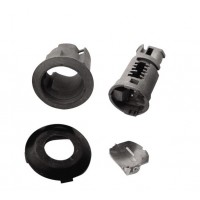 ASP D-42-208 FORD 10-CUT DOOR LOCK BLACK - UNCODED