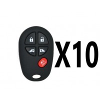 (10 PACK) XHORSE TOYOTA STYLE - 5B UNIVERSAL REMOTE FOR VVDI KEY TOOL (WIRED)