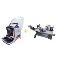 XHORSE CONDOR XC-MINI PLUS MASTER SERIES AUTOMATIC KEY CUTTING MACHINE + NOMAD 110V MANUAL KEY DUPLICATOR